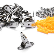 DIY 20ct. Adjustable Wire Rope Gripper Hinged Mount for 1-2mm Cable
