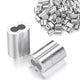 DIY Wire Rope Ferrule Aluminum Oval Sleeves