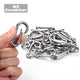 DIY Wire Rope Spring Gate Carabiners 304Stainless Steel