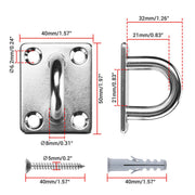 DIY Eye on Plate 304 Stainless Steel