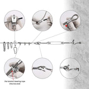 DIY J-hook Sleeve Anchors for Concrete 304 Stainless Steel 6ct.