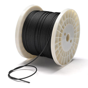 DIY 7x7 Wire Rope T316 Stainless Steel Cable 1/8"x500' (3.18mm)
