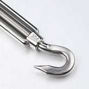 DIY M10 6" Cable Turnbuckles Hook & Eye 304Stainless for 3/16" Rope