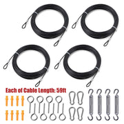 DIY Stainless Steel Pad Eye Turnbuckle Carabiner, 8