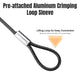 DIY 7x7 Wire Rope T304 Stainless Steel (4x)60' (Vinyl Coating 2.5mm)