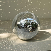 DIY 16" Commercial Disco Mirror Ball with Motor & 8x RGBW Spotlights