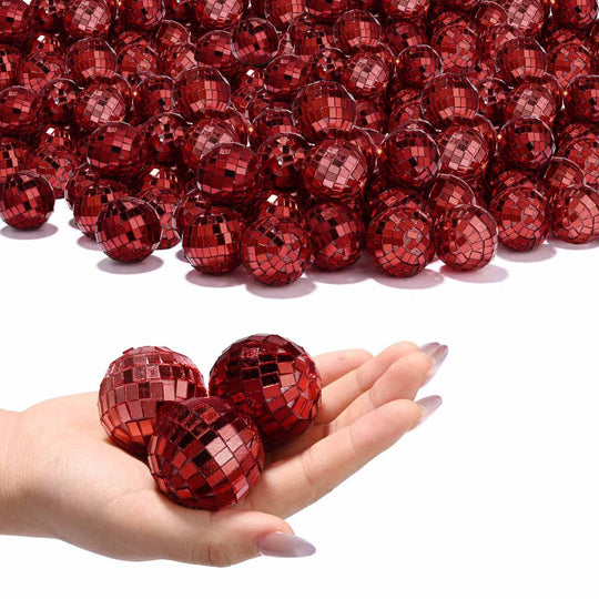 DIY Mini Small Mirror Disco Ball Event Tabletop Decoration 120ct