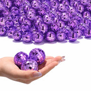 DIY Mini Small Mirror Disco Ball Event Tabletop Decoration 120ct