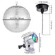 DIY 12 in. / 16 in. Disco Ball and RGB Light Set Motorized