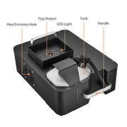 DIY LED Fog Machine Halloween Party Stage Effect 20,000 CFM 1500W