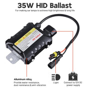 DIY 2X 55w/ 35w 12V Universal Hid Xenon Headlight Conversion Ballast