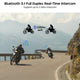 DIY Helmet Intercom Headset Bluetooth 5.1 FM Radio 2 Riders