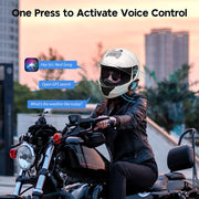 DIY Helmet Intercom Headset Bluetooth 5.1 FM Radio 2 Riders