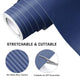 DIY 3D Blue Carbon Fiber Hood Wrap Auto Vinyl Wrap Roll 5x98ft