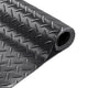 DIY Garage Flooring Mat Roll 1/16" Thick Diamond Black