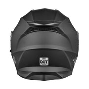 DIY Flip Up Modular Helmet DOT Matte Black