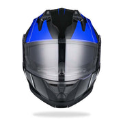 DIY Flip Up Modular Helmet DOT Blue