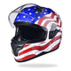 Full Face Eagle Helmet with Dual Visor DOT