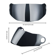 DIY Motorcycle Helmet Visor Shield for AHR RUN-F