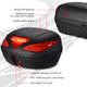 DIY Motorcycle Trunk with Lights, Quick Release for 2-Traveler