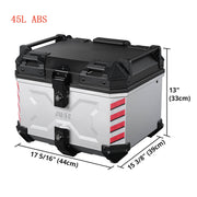 DIY Boxy Motorcycle Trunk with Backrest