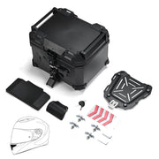DIY Boxy Motorcycle Trunk with Backrest