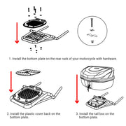 DIY Motorcycle Trunk Quick Release