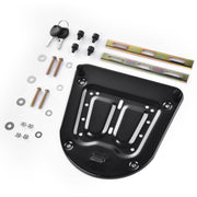 DIY Motorcycle Trunk with Backrest, Quick Release Options