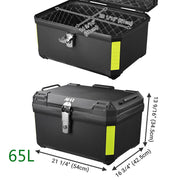 DIY Boxy Motorcycle Trunk with Backrest