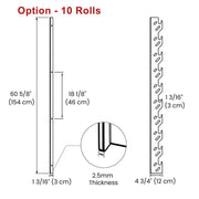 DIY Roll Holder Storage for Vinyl Roll, Paper Roll, Fabric Roll