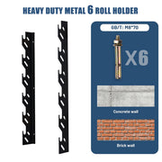 DIY Roll Holder Storage for Vinyl Roll, Paper Roll, Fabric Roll