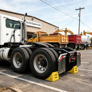 DIY Wheel Chocks with Handle for 50in Tire, 198,400lbs GVWR