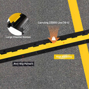 DIY Cable Ramp 1-Channel Cord Protector for 2" Cables/Hoses