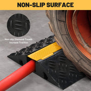 DIY Cable Ramp 1-Channel Cord Protector for 3 1/8" Cables/Hoses