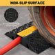 DIY Cable Ramp 1-Channel Cord Protector for 3 1/8" Cables/Hoses