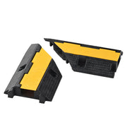 DIY 90° Left/Right Turn Cable Ramp 1-Channel 2" Cord Protector