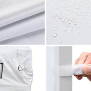 DIY White Pop Up Canopy Tent Wheeled Bag Included, Optional Sides