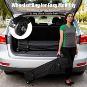 DIY White Pop Up Canopy Tent Wheeled Bag Included, Optional Sides