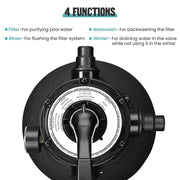 DIY 3/4HP Pool Pump & 12" Sand Filter for 14ft Above Ground Pool
