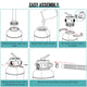 DIY 3/4HP Pool Pump & 12" Sand Filter for 14ft Above Ground Pool