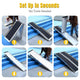 DIY 5'x29" Aluminum Ramp Non-Skid Surface 600Lb Capacity