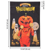 DIY Halloween Flag Double Sided Small Front Door Flag 12x18"