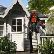 DIY 7ft Jack-o-lantern Scarecrow Halloween Animatronics