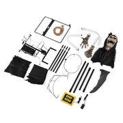 DIY Grim Reaper Animatronic 6ft Outdoor Halloween Decoration