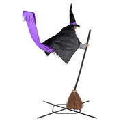 DIY 9ft Hovering Witch Halloween Animatronic Decor