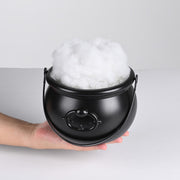 DIY Halloween Lighted Outdoor Witches Cauldron Black