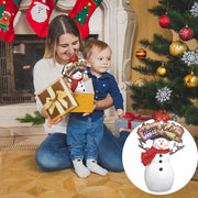 DIY Santa Snowman Figurine with Light Christmas Gift 12"