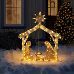 DIY 4ft Chasing Light Up Nativity for Yard Outdoor Christmas