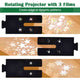 DIY Light Up Christmas Tree Topper Rotating Projector