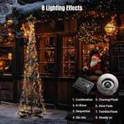 DIY 9ft Waterproof Outdoor Xmas Tree Light Show Solar